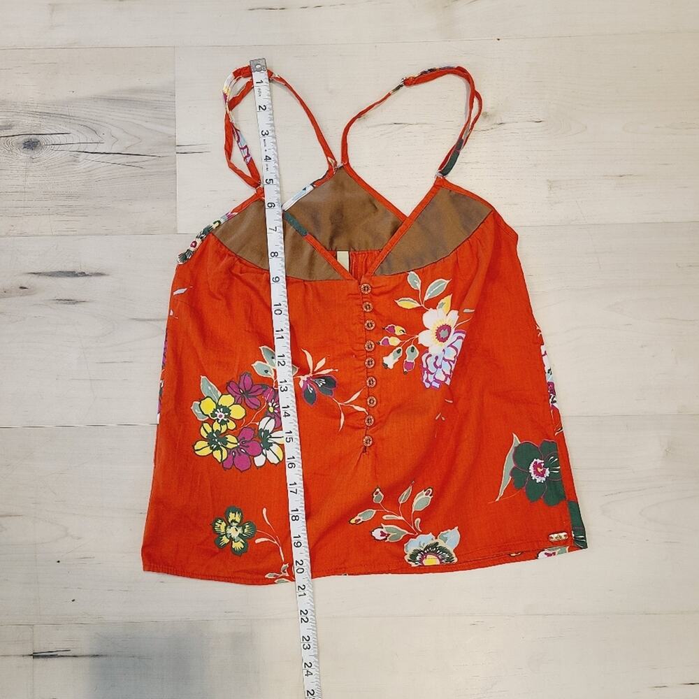 Farm Rio Floral Tank With Button Front - Picture 8 of 8